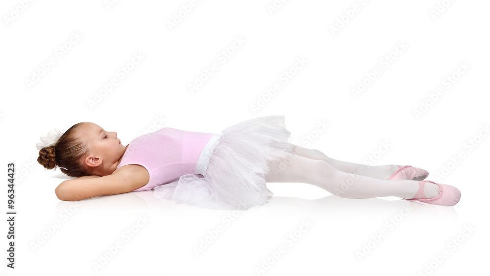 ballet dancer lying on the floor ballet dancer lying on the floor