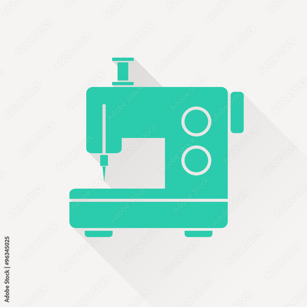 sewing machine vector icon sewing machine vector icon