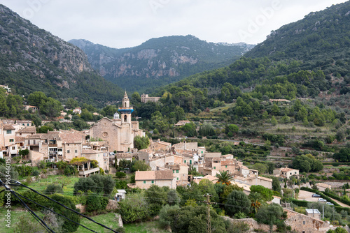 view over valdemossa - malllorca, spain