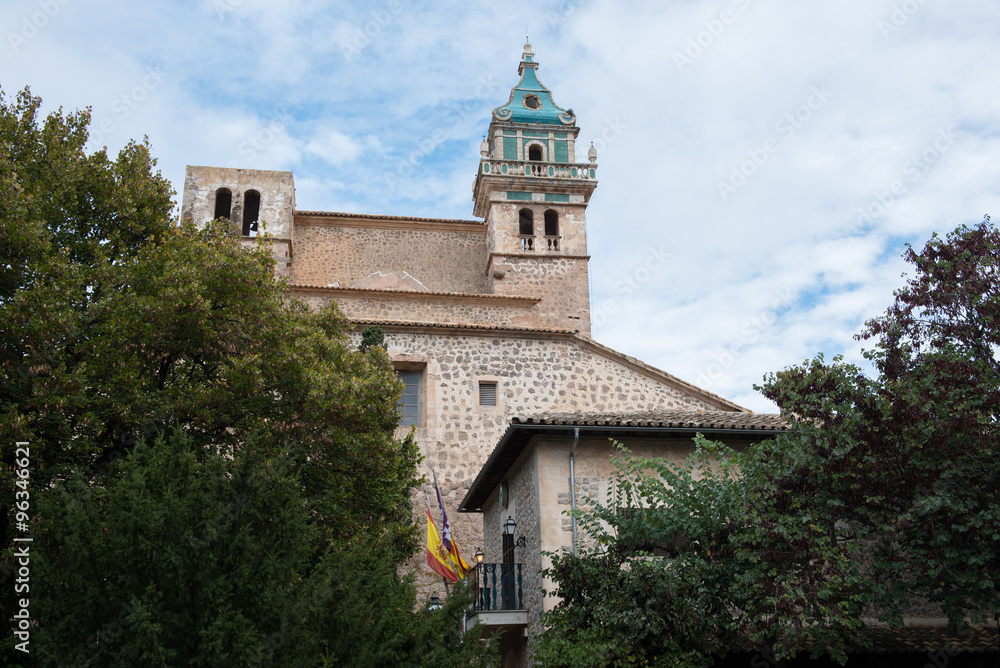 church in Valdemossa, Mallorca, Spain