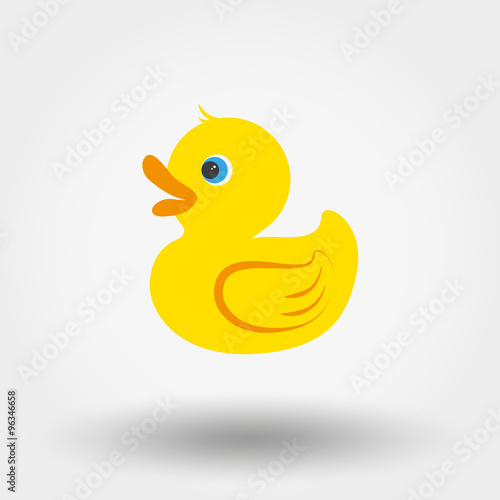 Rubber duck toy.