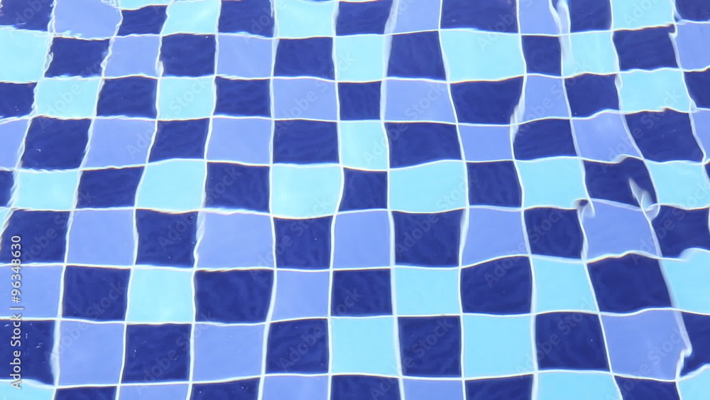 Refraction in swimming pool water. Refraction in swimming pool water.