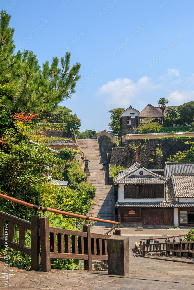 酢屋の坂＠大分県杵築市