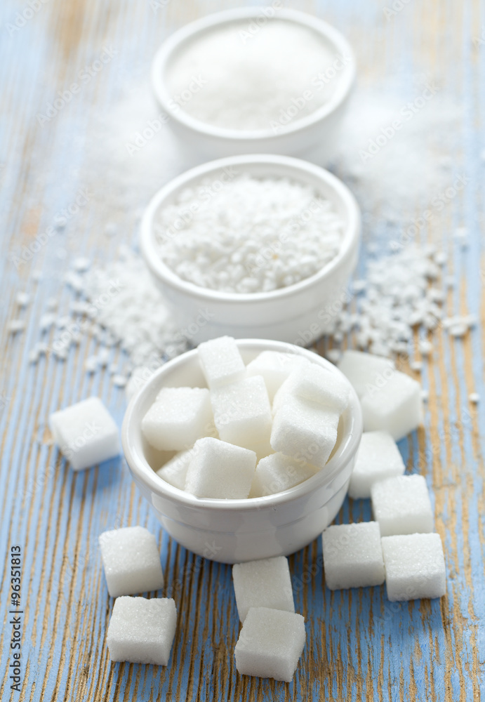 white sugar assortment white sugar assortment