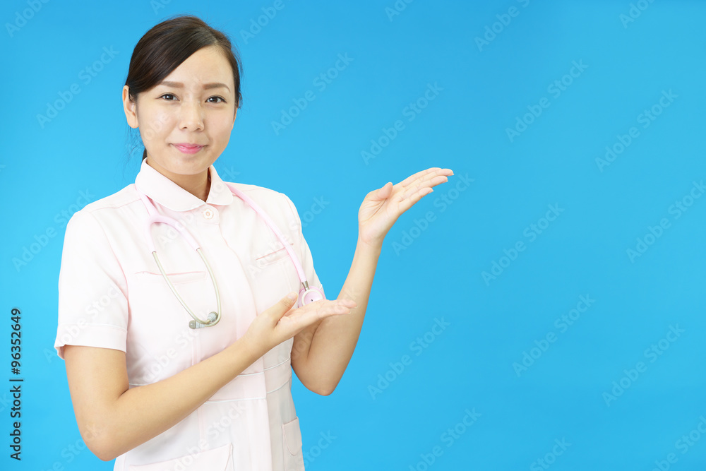 笑顔の看護師 笑顔の看護師