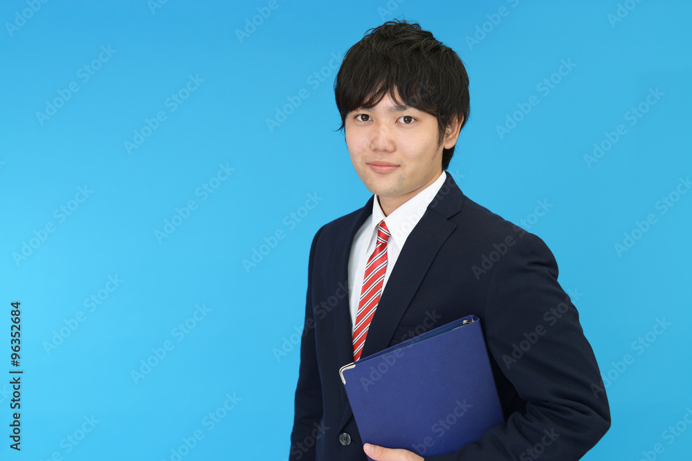 笑顔のビジネスマン