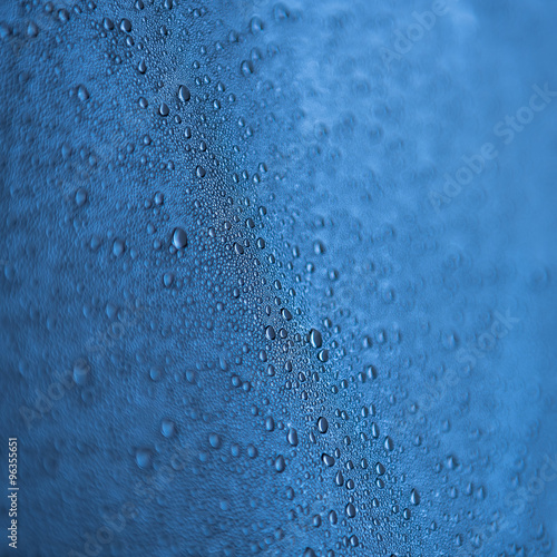 water drop on window as background