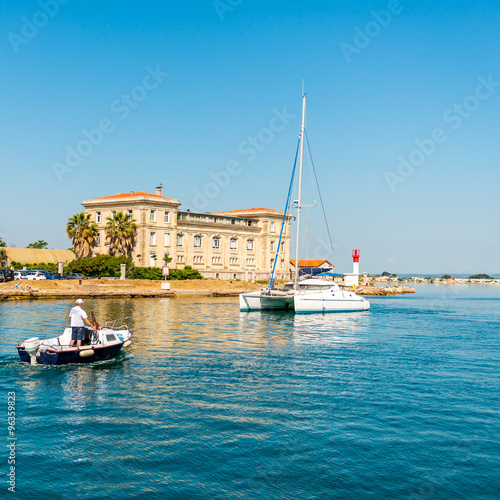 Quartier de La Pointe Courte à Sète