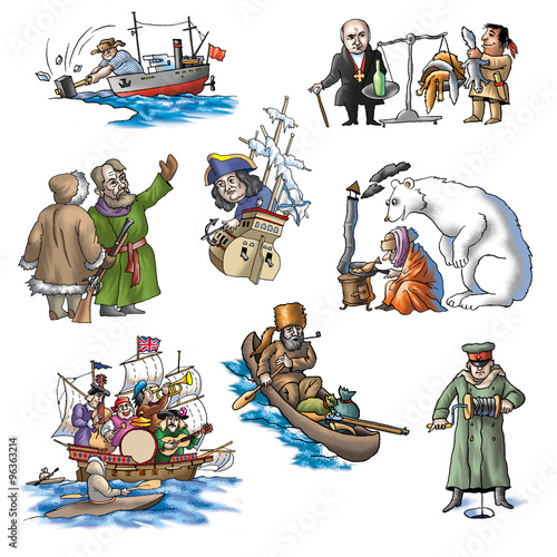 Wallpaper Mural The celebrated explorer in Arctic_4  Torontodigital.ca