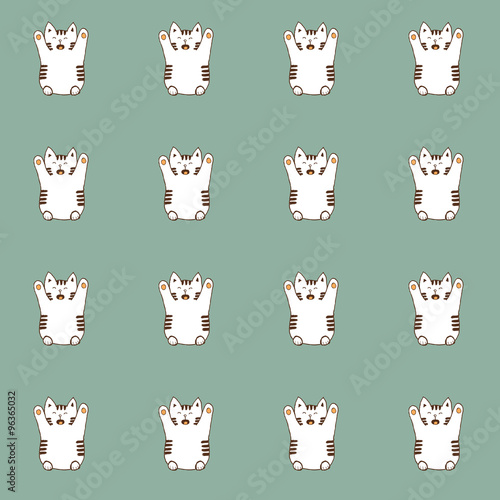 Sketch maneki neko cat