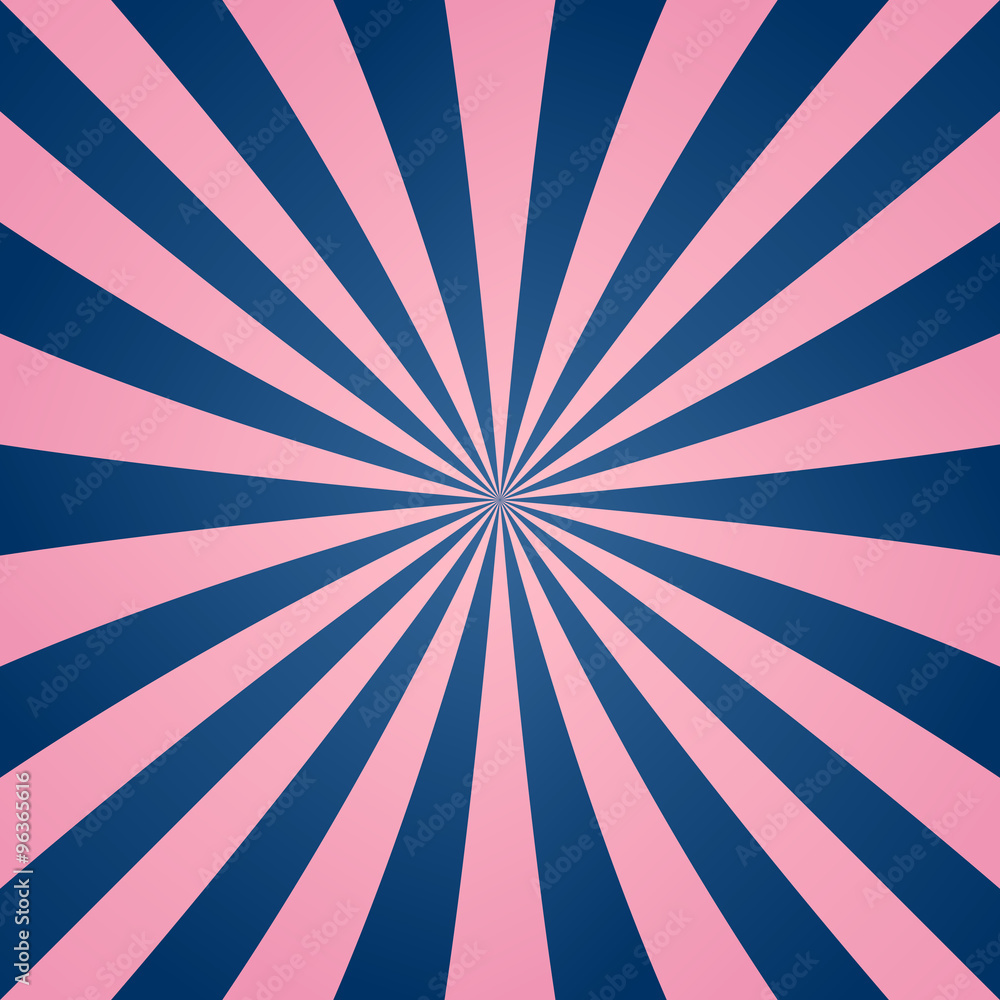 Pink blue ray burst background Pink blue ray burst background