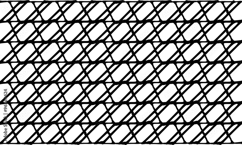 Fototapeta premium Abstract background, Geometric seamless pattern ,Black and white