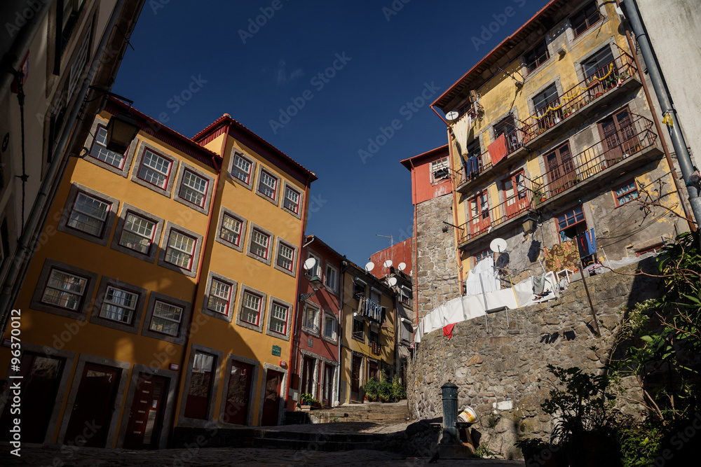 Houses of Porto city