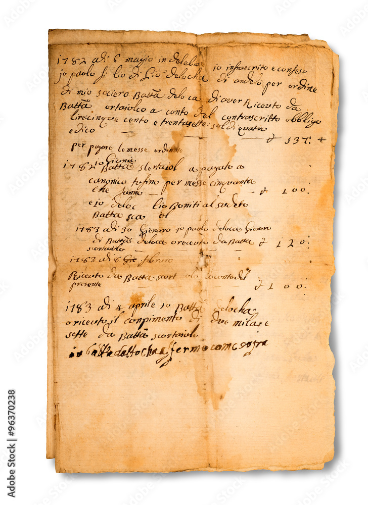 Fototapeta premium old manuscripts