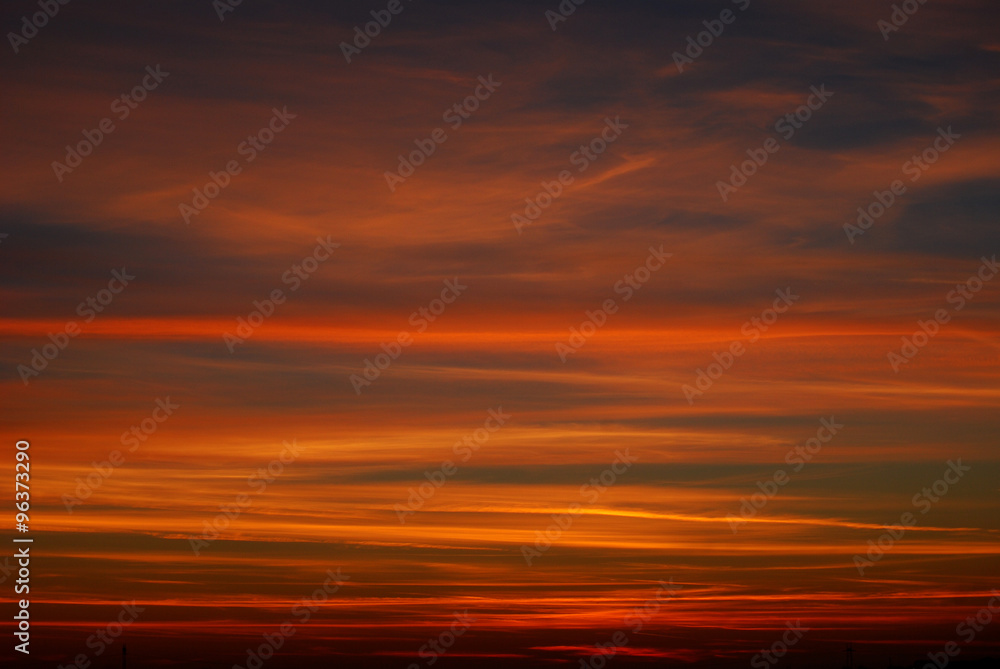 Obraz premium cirrostratus clouds