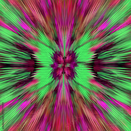 bright colored abstraction