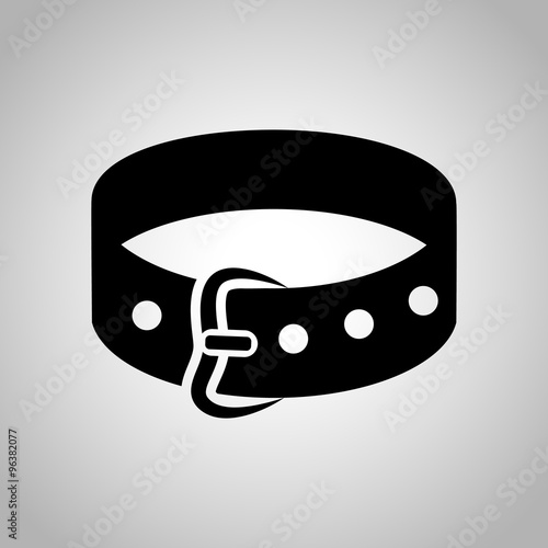 Dog collar icon