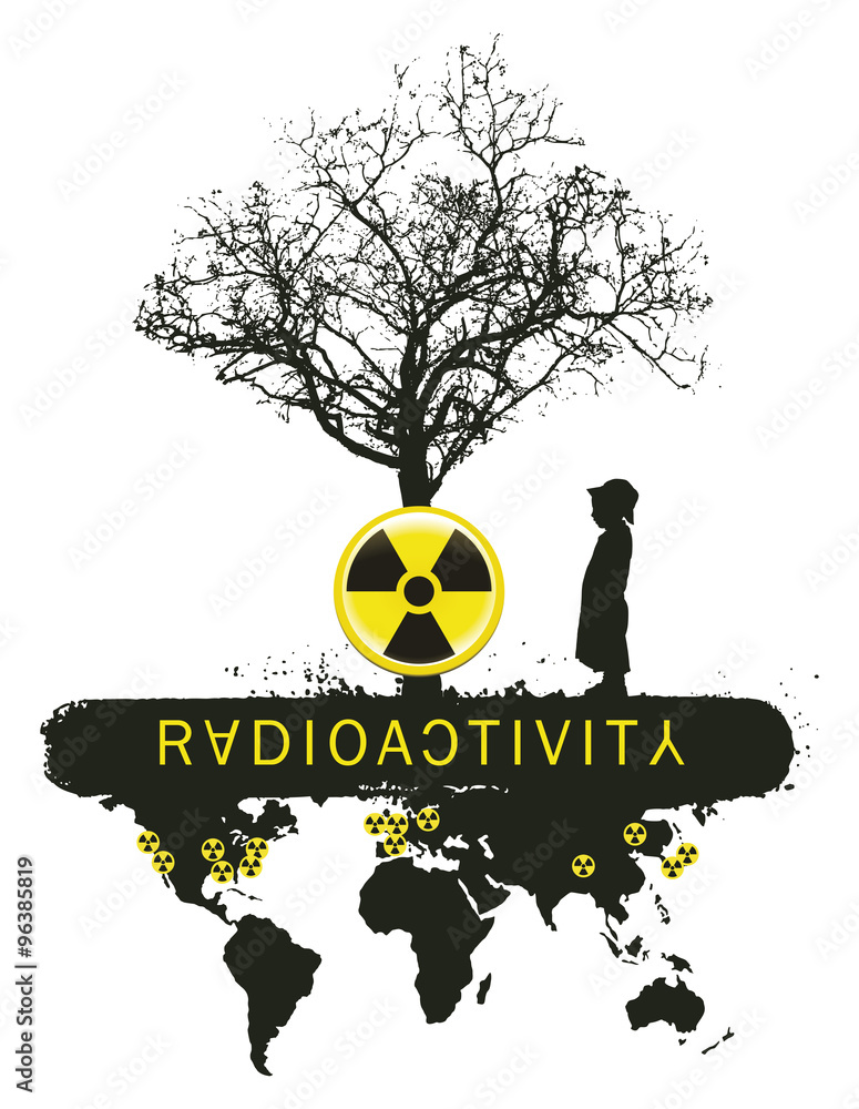 radioactivity tree mutation with child