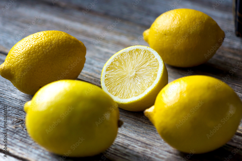 Fresh lemons
