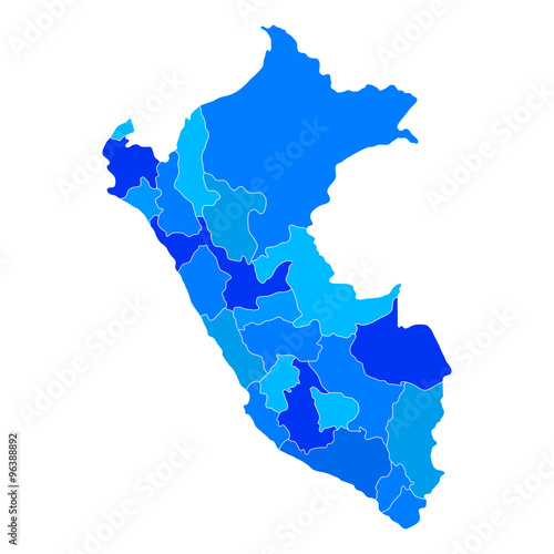 Map of Peru