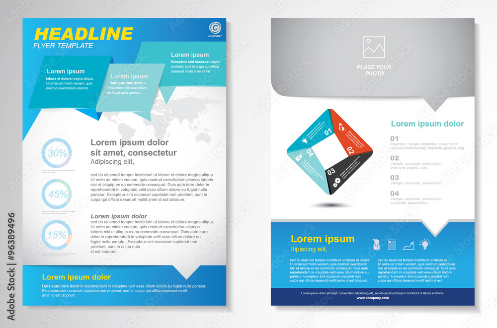 Vector Brochure Flyer design Layout template, size A4, Front page and back page, infographics. Easy to use and edit. Vector Brochure Flyer design Layout template, size A4, Front page and back page, infographics. Easy to use and edit.