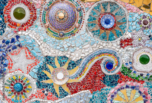 Mosaic ceramic tile