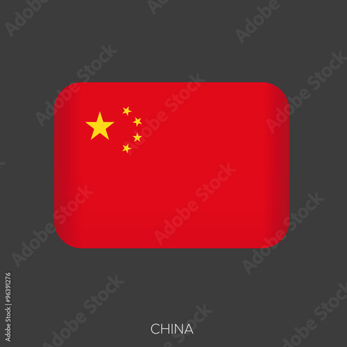 China flag vector