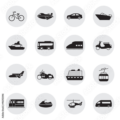 Transportation and Vehicles icons