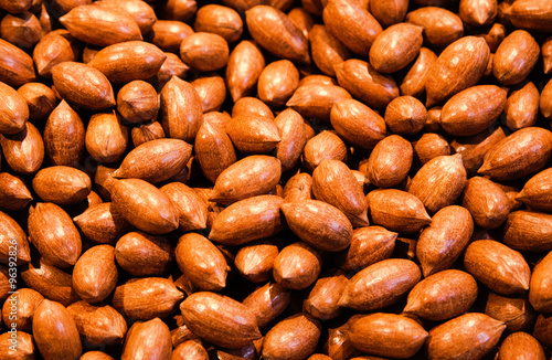 Pecan nuts in supermarket