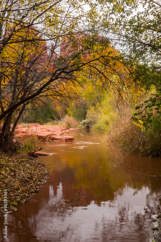 Wallpaper Mural Sedona Arizona on a Rainy Autumn Day
 Torontodigital.ca