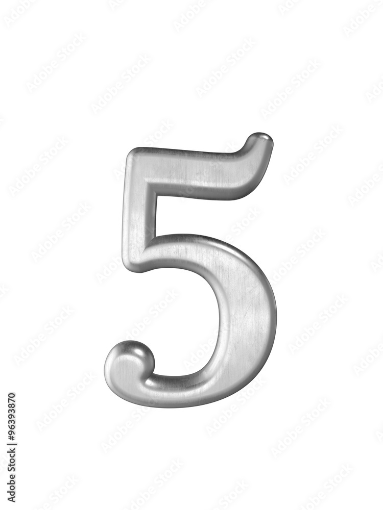 Naklejka premium Alphabet letters 3D