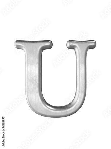 Alphabet letters 3D