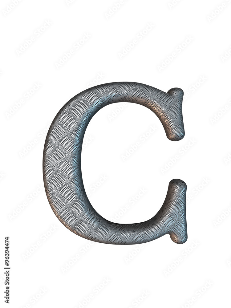 Alphabet letters 3D