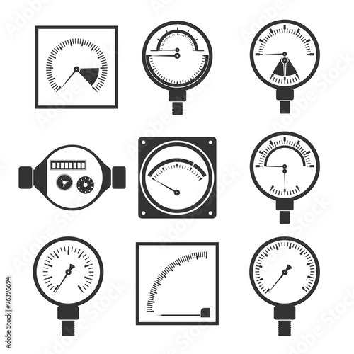 icons of measuring instruments