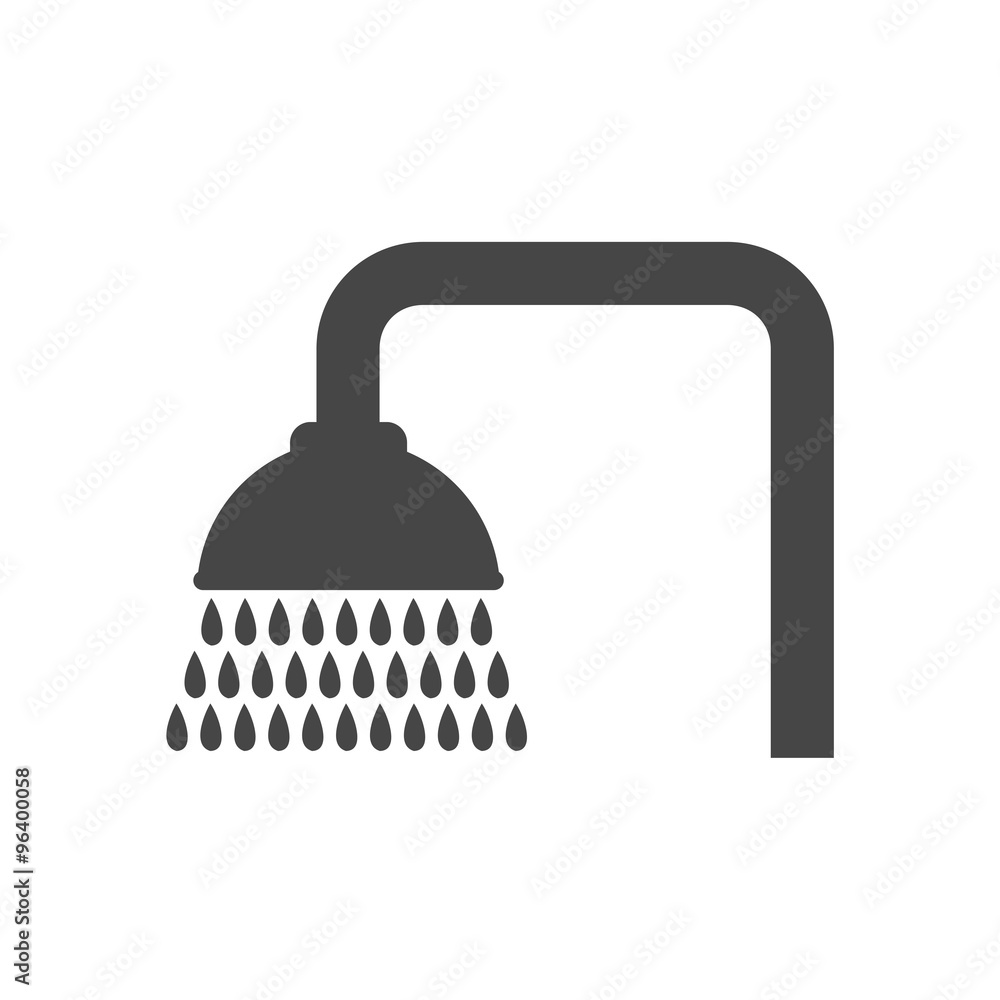 Shower icon, vector illustration Shower icon, vector illustration