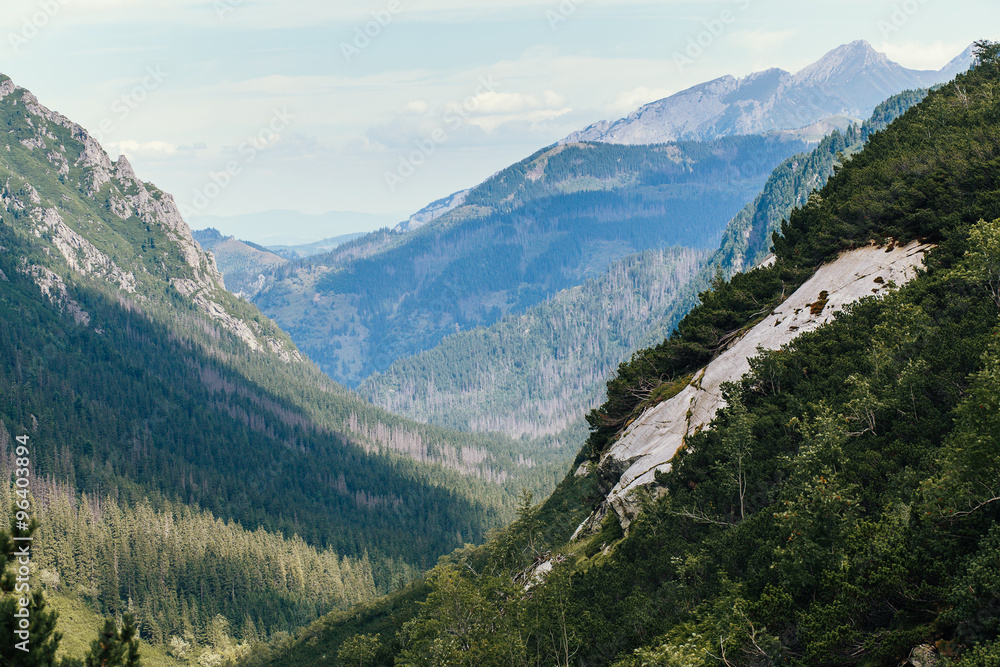 Mountains, Valley of five lakes, Poland, Zakopane Mountains, Valley of five lakes, Poland, Zakopane