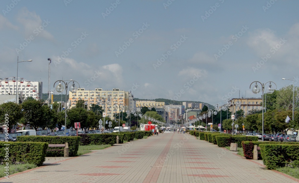 Fototapeta premium Gdansk, côte Baltique de la Pologne