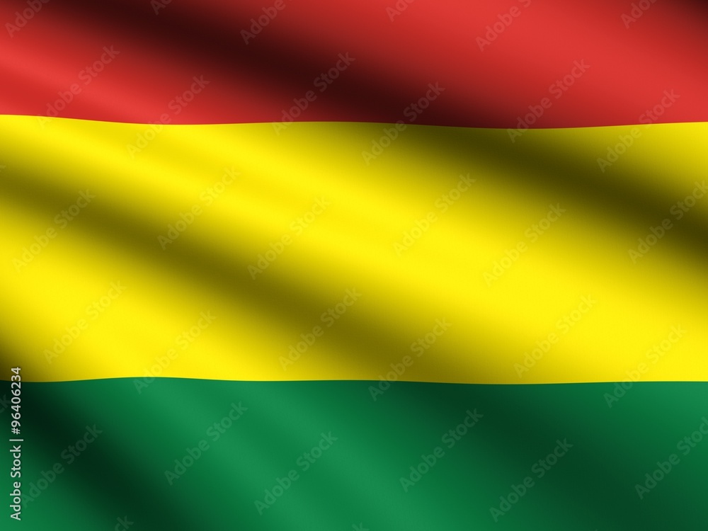 Obraz premium Flag of Bolivia
