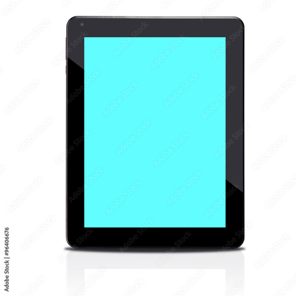 Tablet computer isolated on white Tablet computer isolated on white
