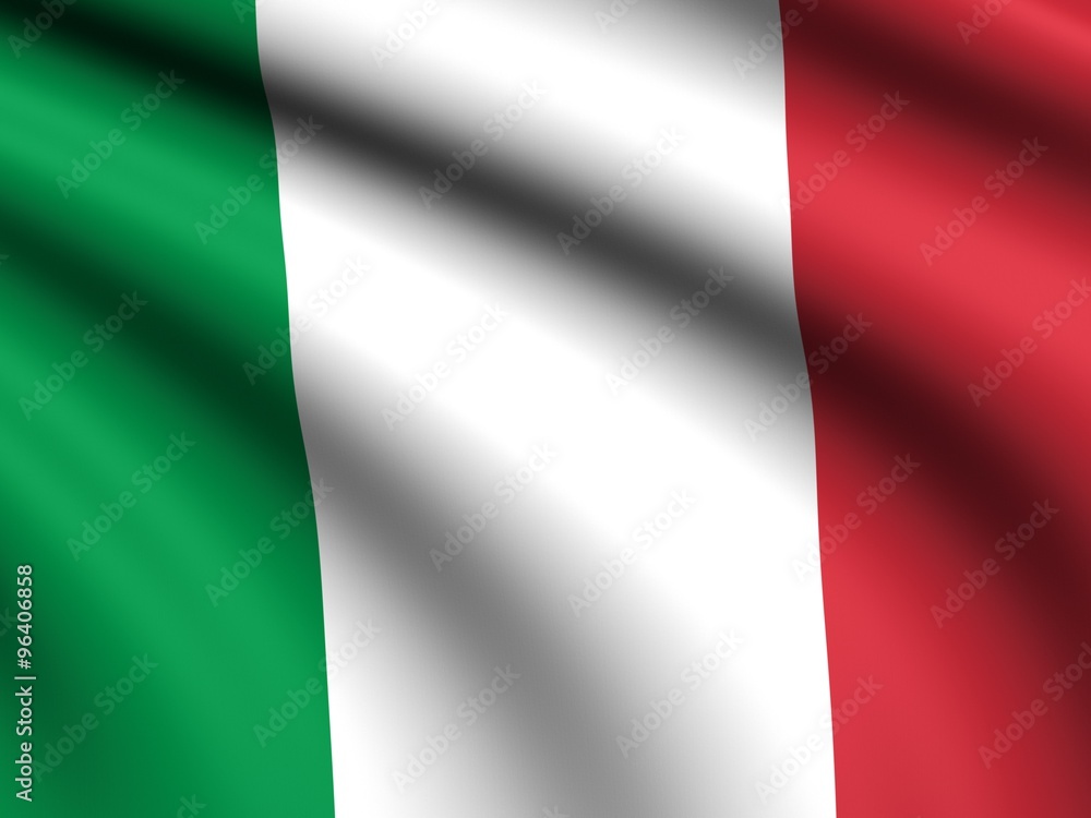 Flag of  italy
