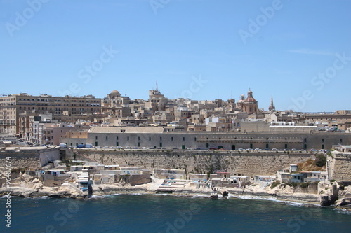 Fototapeta Naklejka Na Ścianę i Meble -  La Valette, capitale de Malte