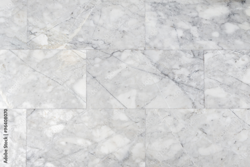 Fototapeta premium Grey marble stone wall in bathroom, Texture, background