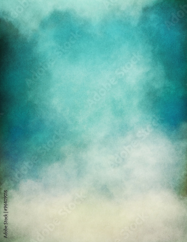 Blue Green Fog