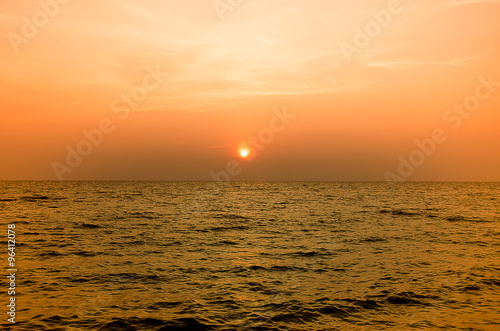 beach and sunset