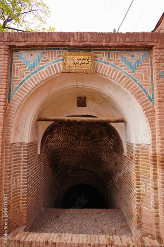 Nare Reservoir in  Abyaneh,Iran. photo