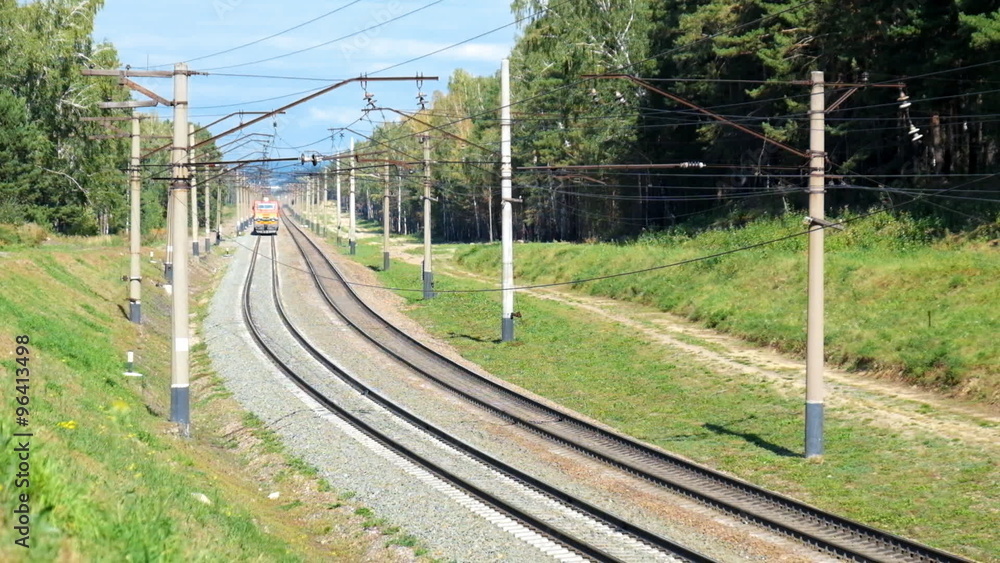 Freight train on siberian railway near Novosibirsk making loud buzz
Freight train on siberian railway near Novosibirsk making loud buzz
