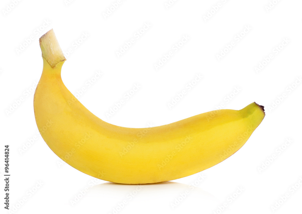 banana isolated on white background.