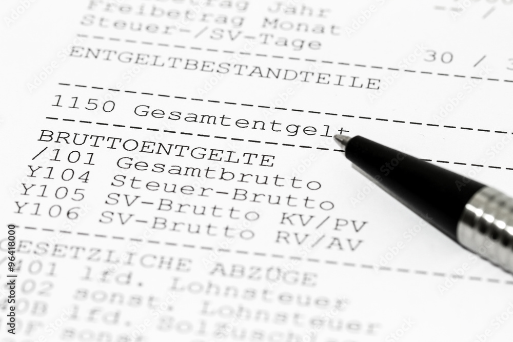 Bruttoentgelt Bruttoentgelt