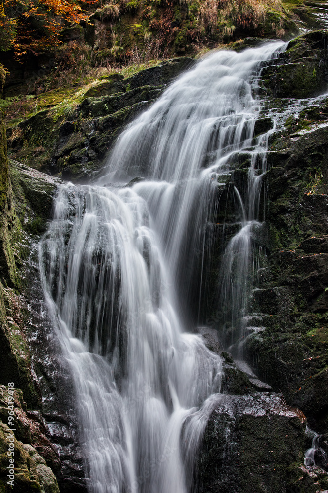 Kamienczyk Waterfall in Poland