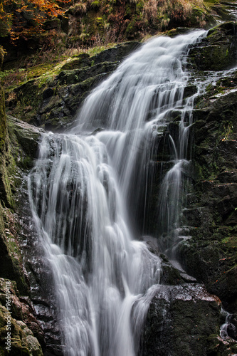 Kamienczyk Waterfall in Poland